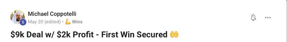 Student win post